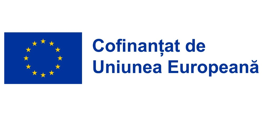 Emblema Uniunii Europene - Cofinanțat de Uniunea Europeană